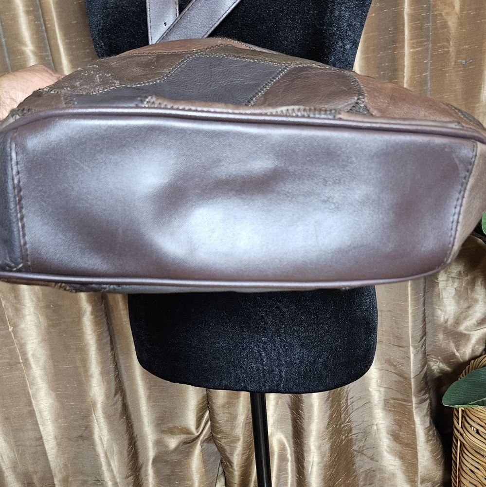 Patchwork Leather Bag Vintage - image 3